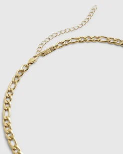 Gold Steel Chain Necklace