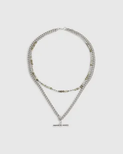 Green Beaded Necklace