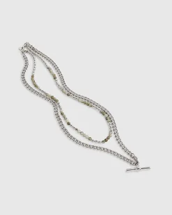 Green Beaded Necklace