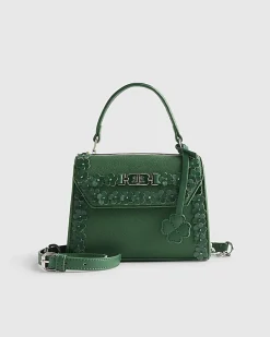 Green Clover Mini Tote Bag