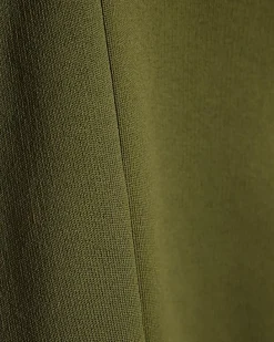 Green Fitted Knit Sleeveless Top
