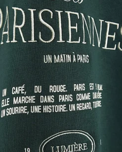 Green Les Parisiennes Sweatshirt