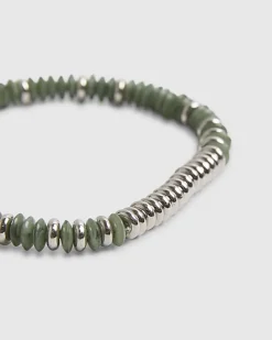 Green Mixed Media Bracelet 3 Pack