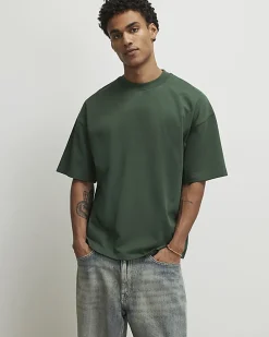 Green Oversized Fit Heavyweight T-Shirt