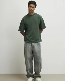 Green Oversized Fit Heavyweight T-Shirt