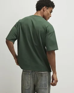Green Oversized Fit Heavyweight T-Shirt
