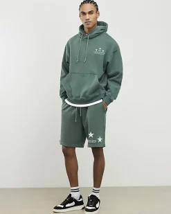Green Oversized Fit Lisiere Studios Hoodie