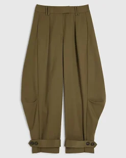 Green RI Studio Cuffed Tailored Trousers