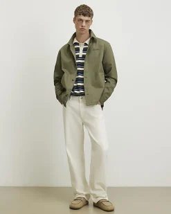 Green Slim Fit Overshirt