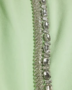 Green Year Zero Embellished Shorts
