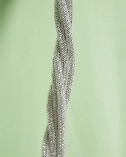 Green Year Zero Embellished Cord Hoodie