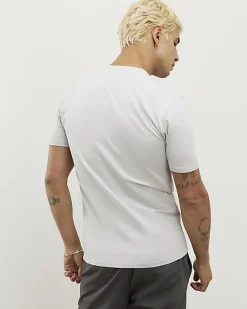 Grey Essential Muscle Fit Stretch T-Shirt