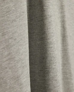 Grey Loose Fit Short Sleeve Top