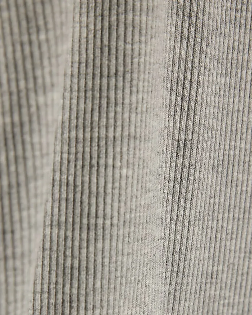 Grey Marl Rib Vest Multipack
