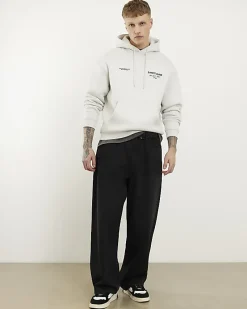 Grey Oversized Fit Sanctuaire Hoodie