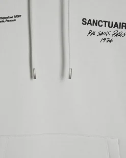 Grey Oversized Fit Sanctuaire Hoodie