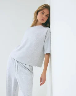 Grey Premium Boxy Fit T-shirt