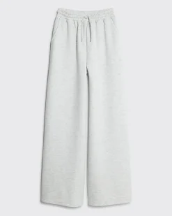 Grey Premium Drawstring Wide Leg Joggers