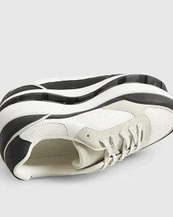 Grey Runner Trainers