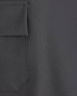 Grey Skinny Fit Cargo Shorts