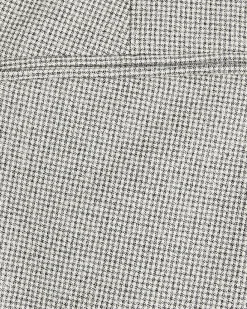 Grey Skinny Fit Puppytooth Suit Trousers