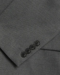 Grey Skinny Fit Stretch Suit Jacket