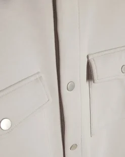 Grey Slim Fit Premium Collared Overshirt