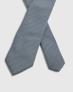 Grey Stripe Tie