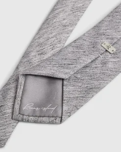 Grey Texture Tie