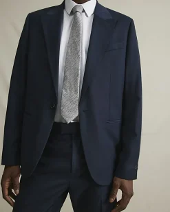 Grey Texture Tie
