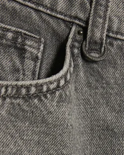Grey Washed Denim Jorts