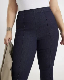 Indigo Pull-On Sculpt Bootcut Jeans