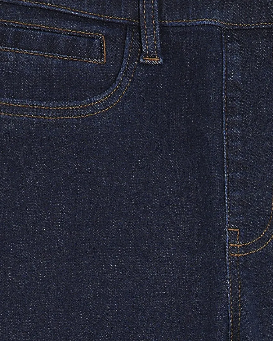 Indigo Pull-On Sculpt Skinny Jeans