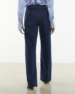 Indigo Relaxed Straight Leg Jeans