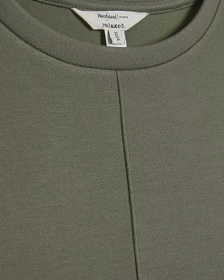 Khaki Premium Twill Short Sleeve Top