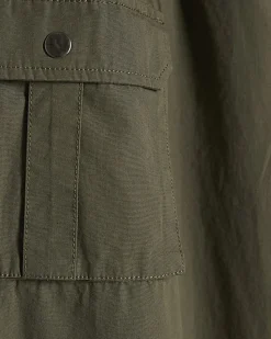 Khaki Utility Cargo Cuffed Joggers