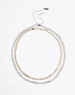Metal Chain Bracelets 2 Pack