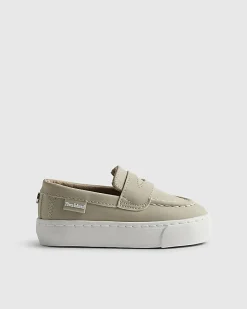 Mini Boys Beige Loafers