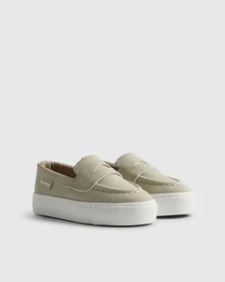 Mini Boys Beige Loafers