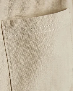 Mini Boys Beige Pull On Shorts
