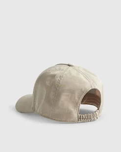 Mini Boys Beige RVR Monogram Cap