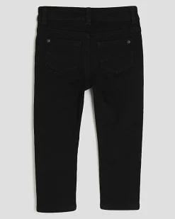 Mini Boys Black Relaxed Skinny Jeans