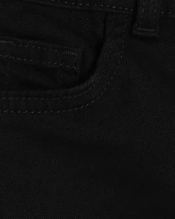 Mini Boys Black Relaxed Skinny Jeans