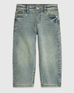 Mini Boys Blue Loose Fit Baggy Jeans