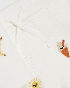 Mini Boys Cream Crochet Food Set