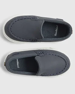 Mini Boys Navy Loafers
