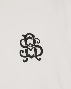 Mini Boys White Crest T-Shirt