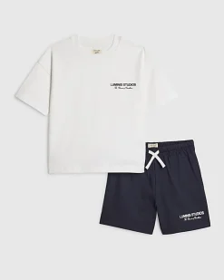 Mini Boys White Luminis Essentials Set