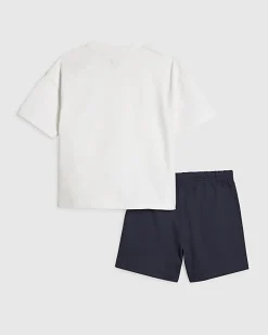 Mini Boys White Luminis Essentials Set
