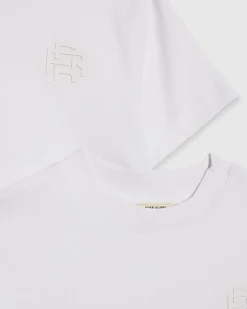 Mini Boys White RR Pack Of 3 T-Shirts